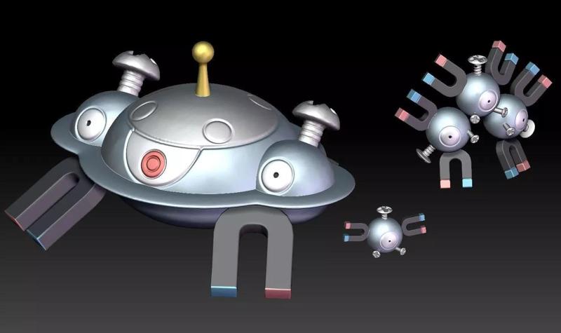 Pokemon Magnemite Magneton Magnezone