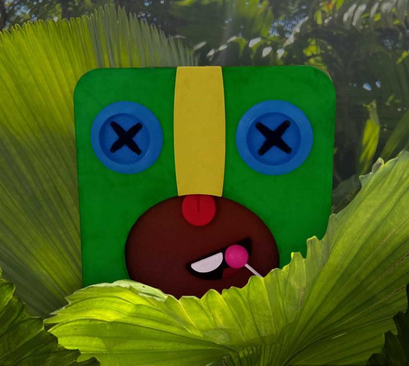 Leon brawl stars pot or pencil holder