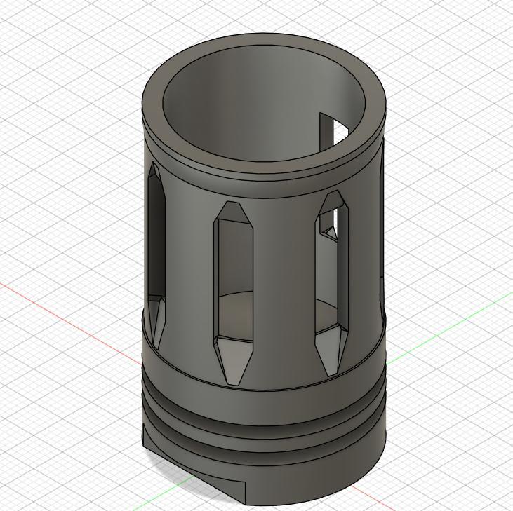 A2 Flash Hider Pencil Holder