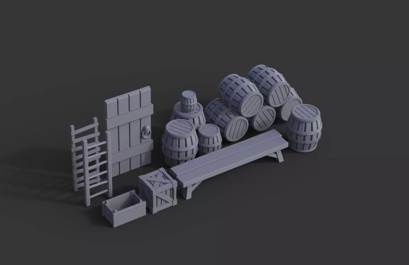 Wood Pack - Props Wargaming
