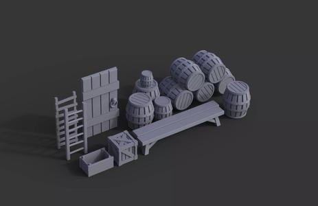 Wood Pack - Props Wargaming