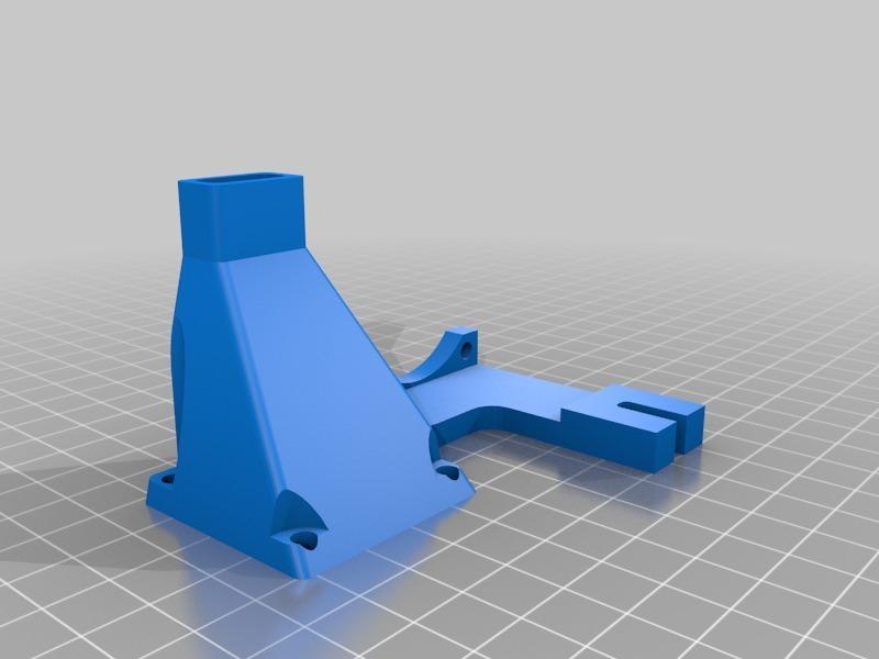 Ducto de ventilación de Catnozzle v.2.3 para impresión con filamentos PLA y TPU