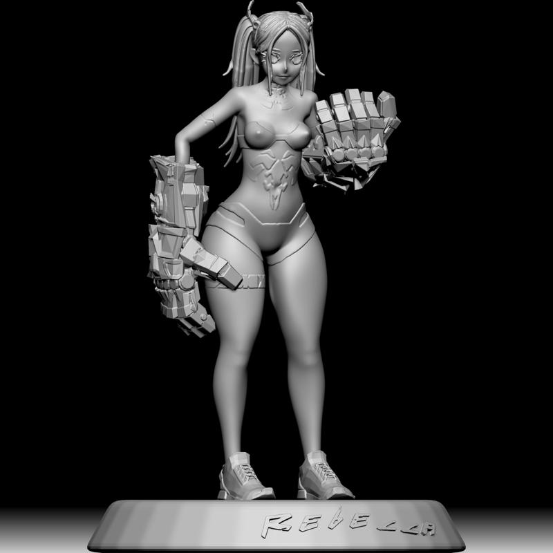 Anime Rebecca Cosplay Taunting - "Fight Me" - Cyberpunk Edgerunners