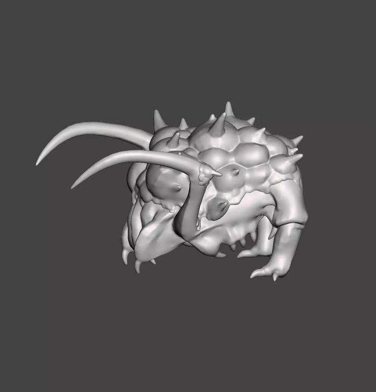 ARMORED HEADCRAB DYNAMIC POSE - HALF-LIFE ALYX  HIGH POLY STL