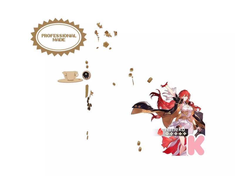 Himeko Accessories - Honkai Star Rail - Himeko Cosplay