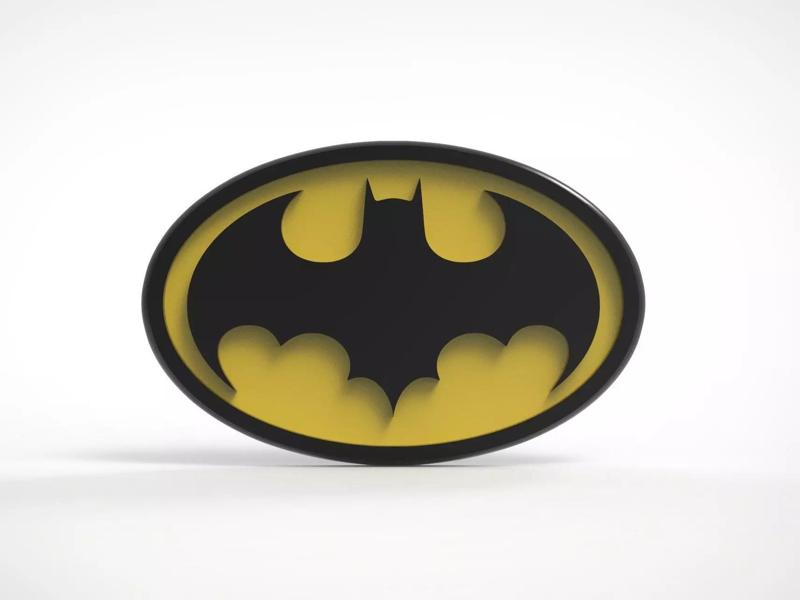 1989 Batman Chest Logo Symbol Emblem