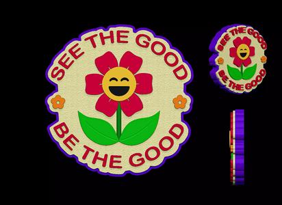 cute flower text signs