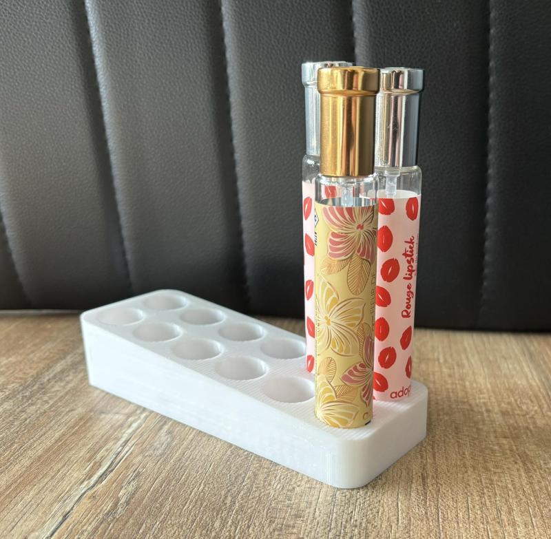Adopt perfume bottle holder