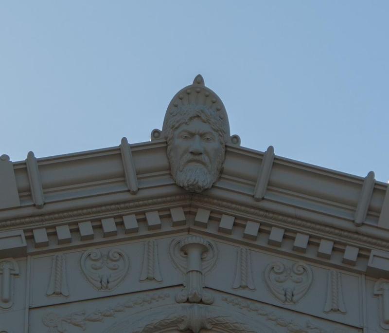"North Wind" architectural decoration