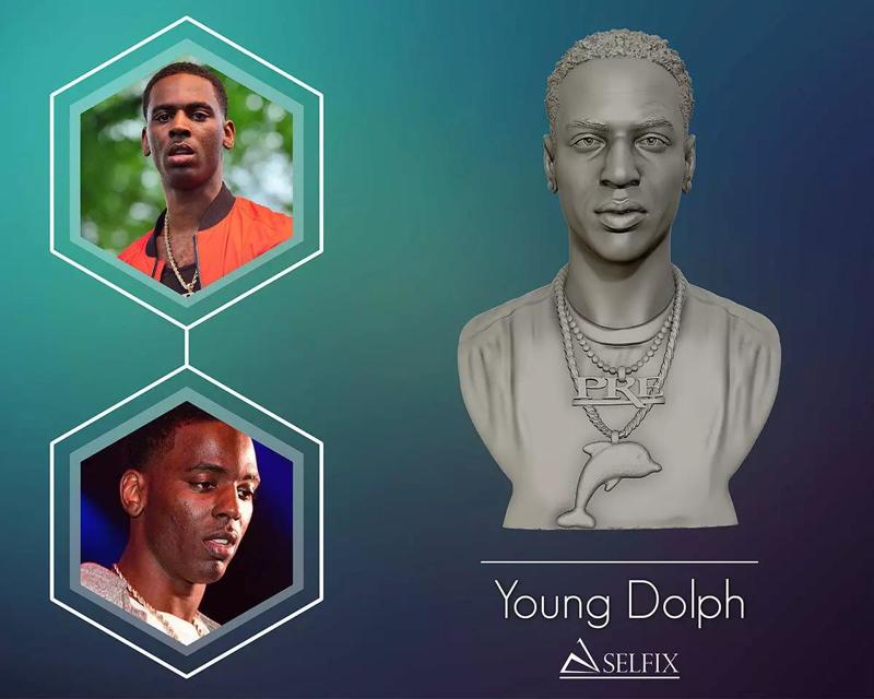 Young Dolph Bust