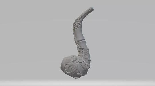 Smoking Pipe 3D Model