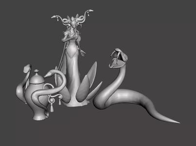 Porcelain Lissandra 3D Model