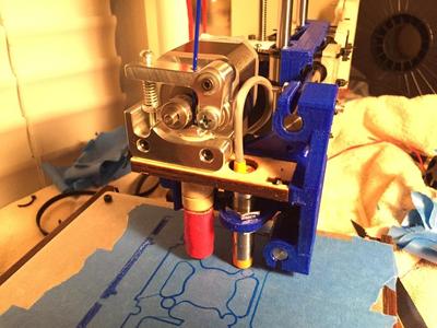 Printrbot 1405 Front end and YZ plate
