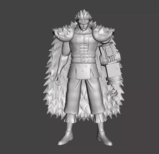 Eustass Captain Kid after timeskip 3D Model