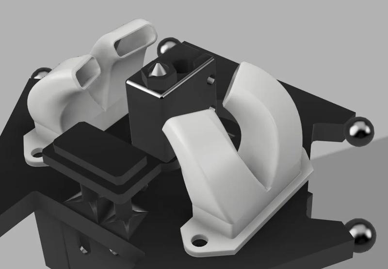 FLSUN SUPER RACER SR - Double fan duct