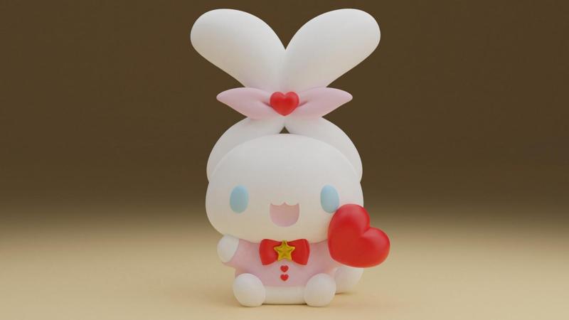 Cinnamoroll sanrio valentine figure