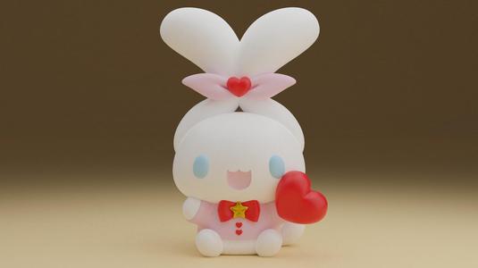Cinnamoroll sanrio valentine figure