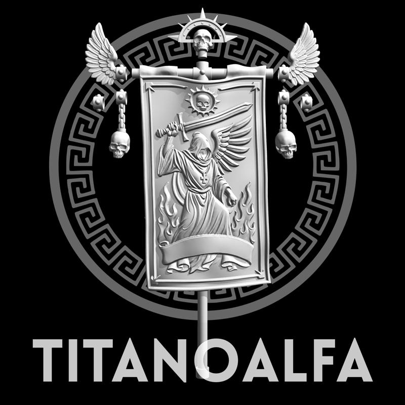 Grim Angels banner 4 Blade Wing