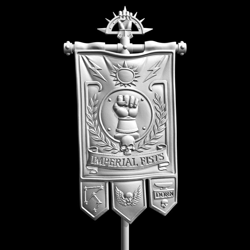 Fists of the emperor banner Imperial Sun