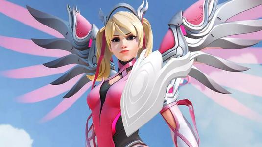 Overwatch Mercy Pink Hand Guard