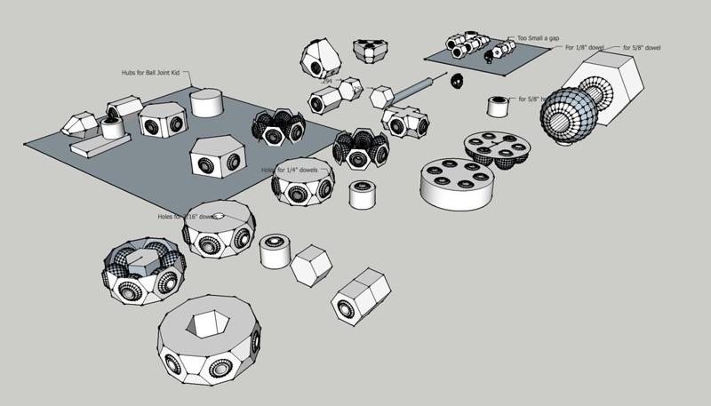Print-In-Place Ball Joints