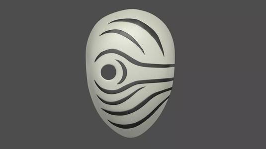 Obito mask 3D Print