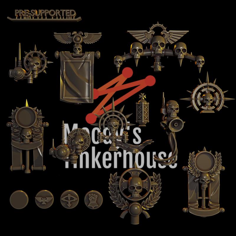 Insignias, banners and scanners - SM upgrade kit