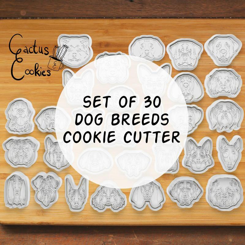 30 dog breeds Cookie Cutter set
