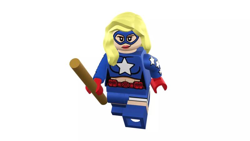 3D-print-Minifigure - 71026-4 Stargirl