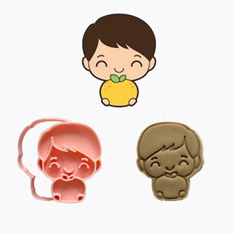 CNY CHINESE NEW YEAR- boy cny COOKIE CUTTER STAMP