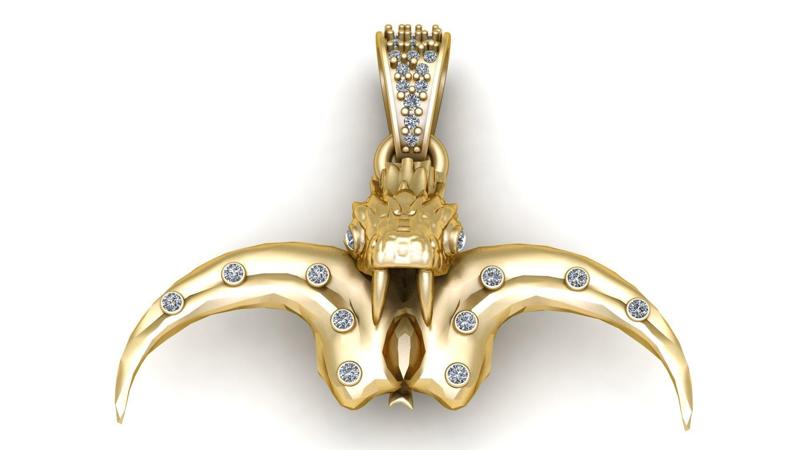 Junipurr PANDANT 3D PRINTABLE MODAL