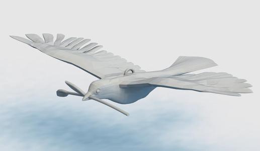 Peace Dove - Hanging variant