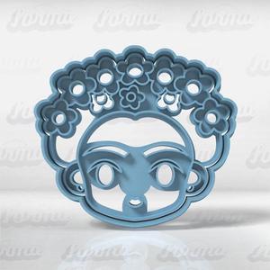 Frida Khalo Cookie Cutter / Cortante de galletita
