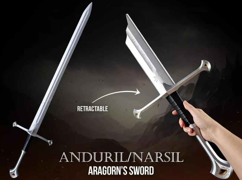 Anduril  Narsil - Aragorn Sword -  LOTR