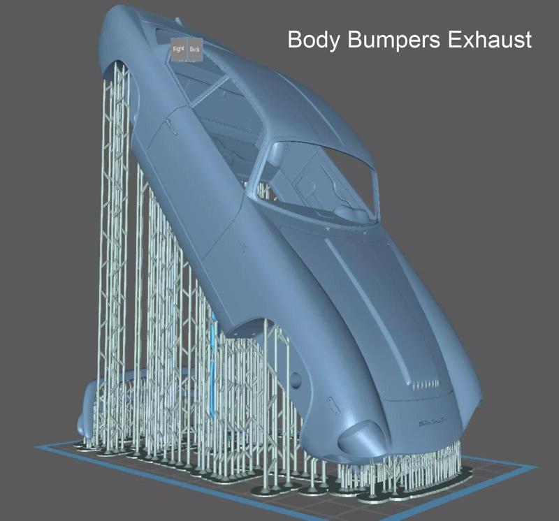 1966 Lancia Flaminia Zagato 1-24 Scale Model