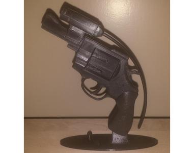 Athletics Starting Revolver Sculpture
