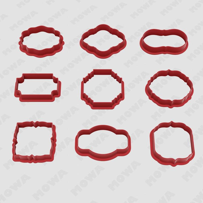 Biscuit Cookie Cutters Set 9 PCS