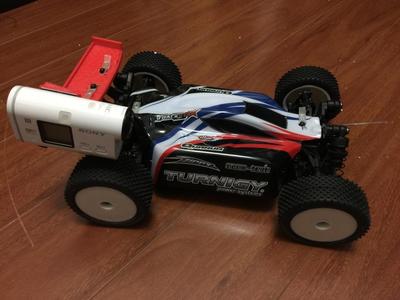 Turnigy 1/16 AWD Buggy Rear Wing/Spoiler with camera mount