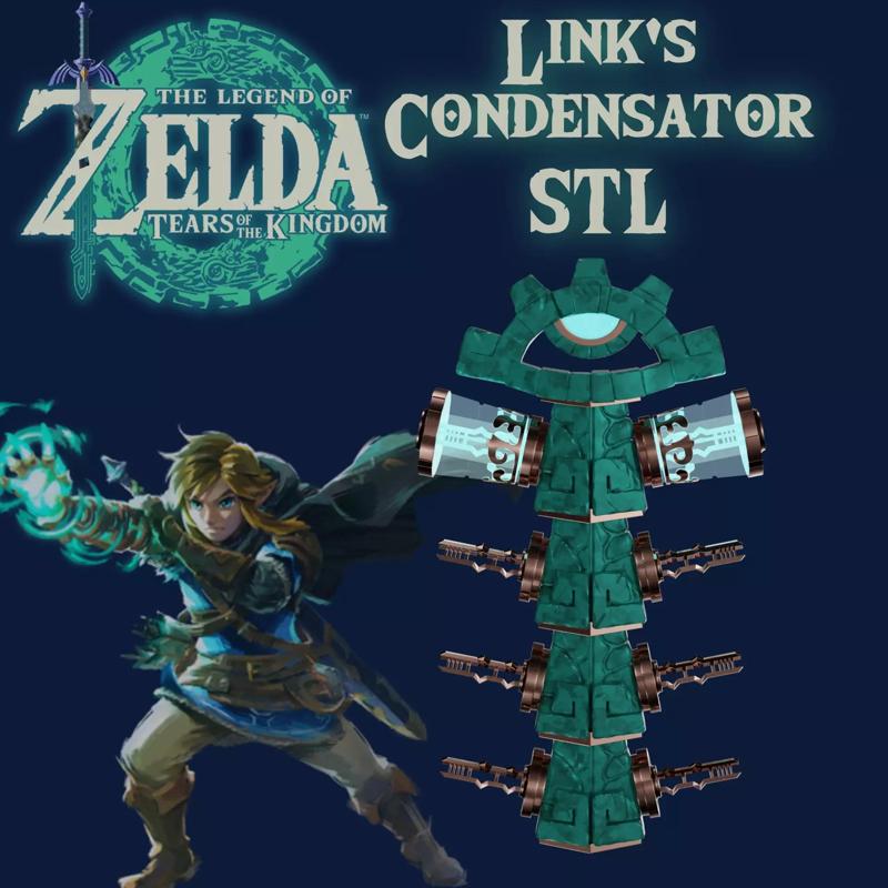 Link UltraHand Energy Cell Capacitor Zelda Tears of The Kingdom