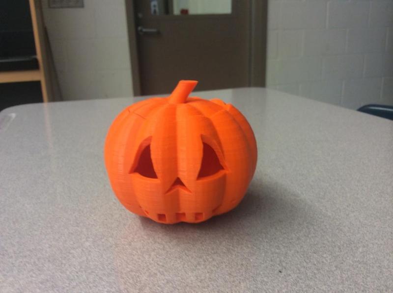 Spooky Halloween Jack-O-Lantern Pumpkin