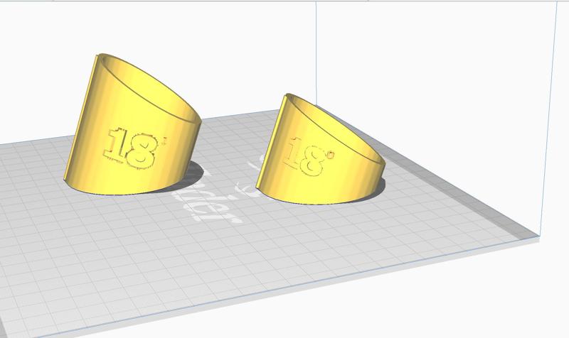 90 DEGREE EXHUAST PIE CUTS