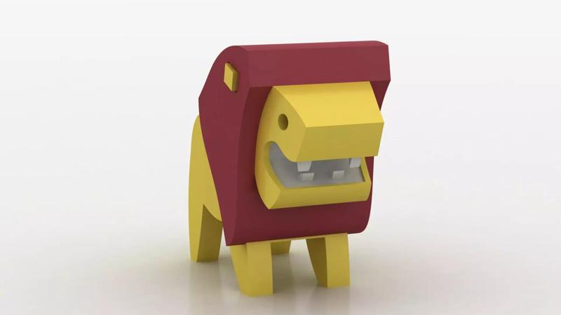 Jungle king toy  3D printable model