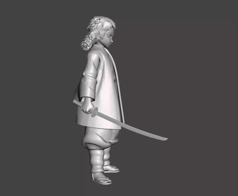 Sabito Unmasked 3D Model