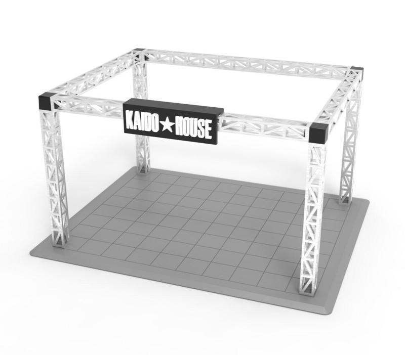 KAIDO HOUSE DISPLAY STAND - CARSHOW DIORAMA 1/64