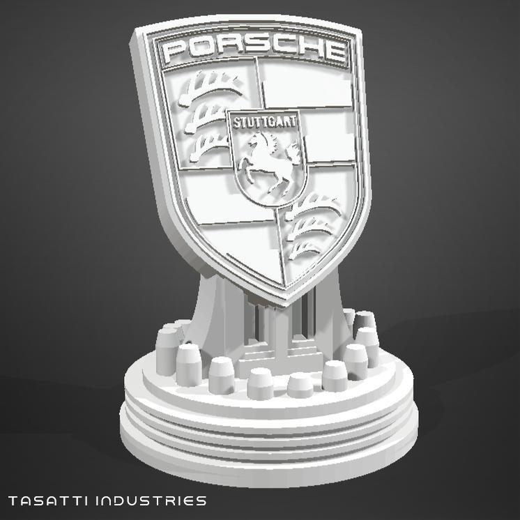 Porsche Emblem Trophy