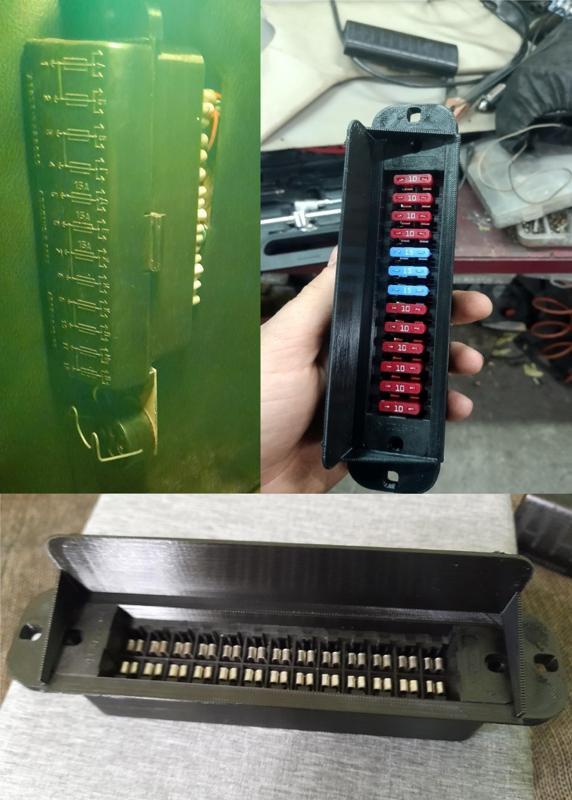 Euro fuses in Moskvich-412