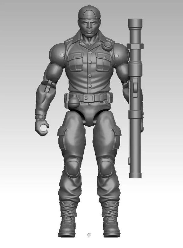 Heavy Duty 15cm Gi Joe  Action Figure