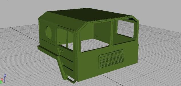 MAN Truck body shell canopy carro 8x8 crawler RC4WD Axial Tamiya