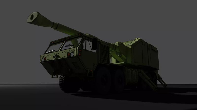 IDF ROEM Howitzer gun