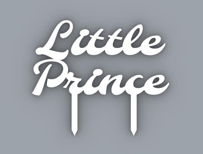 Little Prince cake topper